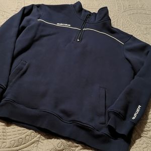 Bauer Navy Blue Half Zip